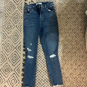 Abercrombie super skinny ankle jeans